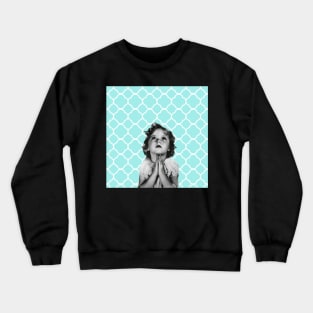 Shirley Temple Praying Crewneck Sweatshirt